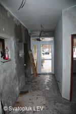 Přestavba fotbalových kabin